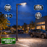 Pack lampadaire filaire complet 3/4/5/6 mètres au choix : Lampadaire LED filaire Série FLEX V4 + Mât STANDARD V4 EVO - Entraxe des trous 200mm - Noir ou Gris