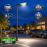 Pack lampadaire filaire complet 3/4/5/6 mètres au choix : Lampadaire LED filaire Série FLEX V4 + Mât STANDARD V4 EVO - Entraxe des trous 200mm - Noir ou Gris