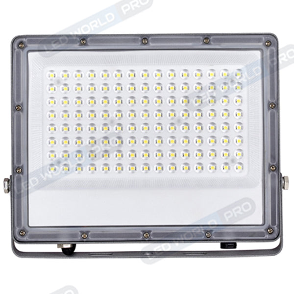Pack de 10x Projecteurs LED filaires - Série PERLE V2 - 200 Watts - 24 000 Lumens - 120 Lumens/Watt - Angle 90° - IP65 - 6000K - 397 x 302 x 25 mm