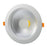 Spot LED COB encastrable intérieur rond - Filaire - 15 Watts - 1200 Lumens - 80 Lumens/Watt - Angle 145° - IP20 - Dimensions 168 x 73 mm - Découpe 155 mm - 2700K/4500K/6000K au choix - Certifié TUV