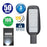 Lampes de rue filaire - Série STREET ECO - 50 Watts - 5000 Lumens - 100 Lumens/Watt - Angle 120° - IP65 - 40 x 15 x 8 cm - Tube d'insertion 50mm - Garantie 3 ans
