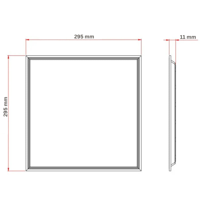 Pack de 10x Dalles LED - Ultra Fine - BACKLIT - 30 x 30 cm - Série MULTICOLORE – 18 Watts - 1620 Lumens - 90 Lumens/Watt - Angle 120° - IP40 - UGR<22 - RGB+3000k-6000k - Télécommande incluse - Garantie 5 ans