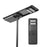 Lampe de rue solaire - Série HORIZON - 12 800 Lumens - 80 Watts - Couleur 6500K - Angle 150x70° - IP65 - Structure Aluminium -  1174 x 497 x 115 mm - Tube d'insertion 76mm - Régulateur MPPT - Garantie 3 ans