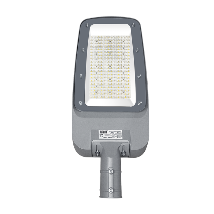 Pack lampadaire filaire complet double tête 3/4/5/6 mètres au choix : 2x Lampadaires LED filaires Série FLEX V4 EVO - Avec capteur crépusculaire + Mât STANDARD V4 EVO - Entraxe des trous 200mm - Noir / Gris + Adaptateur en ligne ou perpendiculaire