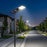 Lampe de rue solaire - Série STARSHIP ELITE - 19 200 Lumens - Angle 150x70° - IP65 - 168 x 45 x 9 cm - 3000k/4000k/6000k au choix - Structure ALUMINIUM - Tube d'insertion 76mm - Régulateur MPPT - Détecteur de mouvement - Télécommande - Garantie 3 ans