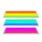 Pack de 4x Dalles LED - Ultra Fine - BACKLIT - 30 x 120 cm - Série MULTICOLORE – 48 Watts - 4300 Lumens - 90 Lumens/Watt - Angle 120° - IP40 - UGR<22 - RGB+3000k-6000k - Télécommande incluse - Garantie 5 ans