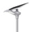 Lampe de rue solaire - Série OPIUM - 5 100 Lumens - 30 Watts - Couleur 6500K - Angle 150x70°- IP65 - Structure Aluminium - 720 x 310 x 320 mm - Tube d'insertion 76mm -Régulateur MPPT - Garantie 3 ans