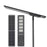 Lampe de rue solaire - Série STARSHIP ULTRA V2 - 19 200 Lumens - 120 Watts - Couleur 6500K - Angle 150x70° - IP65 - Structure Aluminium - 1830&nbsp;x 400 x 102 mm - Tube d'insertion 76mm - Régulateur MPPT - Garantie 2 ans