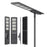 Lampe de rue solaire - Série STARSHIP ULTRA V2 - 16 000 Lumens - 100 Watts - Couleur 6500K - Angle 150x70° - IP65 - Structure Aluminium - 1645 x 400 x 102 mm - Tube d'insertion 76mm - Régulateur MPPT - Garantie 2 ans&nbsp;