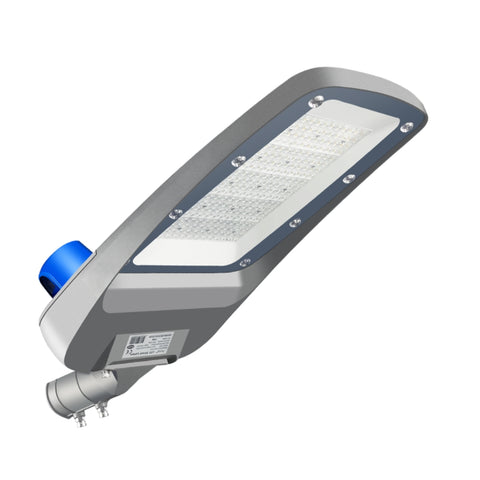 Lampadaire LED filaire - Série FLEX V4 EVO - 150 Watts - 25 500 Lumens - 170 Lumens/watt - Angle 140x70° - IP66  - 55 x 28 x 8 cm - Transformateur OSRAM - Tube d'insertion 60mm - Avec capteur crépusculaire - 4000k - Garantie 5 ans