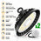 Pack de 2x Lampes industrielles UFO - Série LIGHT V3 SENSOR - Avec détecteur de mouvement - 100 Watts - 15 000 Lumens - 150 Lumens/Watt - Angle 120° - IP65 - 24 x 12 cm - Transformateur SOSEN - Dimmable 0 à 10V - 3000k/4000k/6000k - Garantie 5 ans