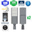 DERNIER DU STOCK : 2x Lampes de rue filaires - Série FLEX V2 - 100 Watts - 13 000 Lumens - 130 Lumens/Watt - IP65 - IK09 - Angle 140x70° - 54 x 17 x 2 cm - 6000k – Angle rotatif ajustable - Tube d'insertion 50/60mm - Garantie 5 ans