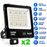Pack de 2x Projecteurs LED filaires détecteurs - Série PAD ULTRA PIR - 100 Watts - 15 000 Lumens - 150 Lumens/Watt - Angle 90° - IP66 - 28 x 29 x 6 cm - Transformateur SOSEN - Structure en ALUMINIUM - 4000k - Garantie 5 ans