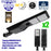 Pack de 2x Lampes de rue solaires - Série POWER EVO V2 - 800 Watts - 2200 Lumens - IP65 - Angle 130x75° - 75 x 20 x 9 cm - Panneau MONOCRISTALLIN - Structure en ALUMINIUM - Capteur de présence PIR - Mode détection sans veille (0-100% - 1 minute) - 3000K