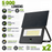 Pack de 2x Projecteurs LED solaires détecteurs - Série SOFT V3 - 5000 Lumens - CCT - IP65 - 33 x 23 x 6 cm  - Panneau solaire 32 x 18 cm - Avec détecteur de mouvement - Capteur crépusculaire - Télécommande - 3 Modes d'éclairage