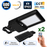 Pack de 2x Lampes de rue et parking Solaires - Série STREET EVO V2 – Rendu lumineux 600 Watts - 6000 Lumens - CCT 3000k/4000k/6000k Ajustable - IP65 - 140x70° - 71 x 29 x 7 cm - Tube d'insertion 45-50mm - Télécommande - Détecteur de mouvement
