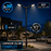 Pack lampadaire solaire complet double tête 3/4/5/6 mètres au choix : 2x Lampes solaires - Série STREET EVO V2 CCT + Mât STANDARD V1 EVO + Adaptateur double tête de mât + 2x Adaptateurs ajustables 80/50mm