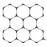 Lampe Hexagonale LED Filaire - Série HEXAGON - 350 Watts - 45 500 Lumens - 130 Lumens/Watt - Angle 150° - IP20 - 315 x 301 cm - 6500k - Avec accessoires