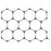 Lampe Hexagonale LED Filaire - Série HEXAGONE - 385 Watts - 46 200 Lumens - 120 Lumens/Watt - Angle 120° - IP20 - 315 x 229 cm - 6000k - Avec accessoires