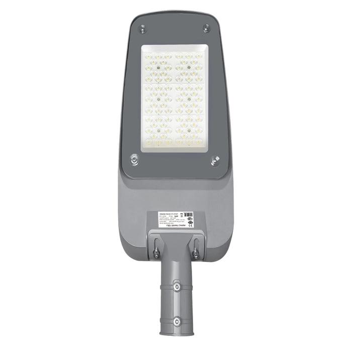 Lampadaire LED filaire - Série FLEX V4 - 60 Watts - 9000 Lumens - 150 Lumens/watt - Angle 140x70° - IP66  - 37 x 18 x 8 cm - Transformateur SOSEN - Tube d'insertion 60mm - 4000k - Garantie 5 ans