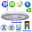 Pack de 3x Lampes industrielles UFO - Série WHITE - 100 Watts - 16 000 Lumens - 160 Lumens/Watt - Angle 110° - IP65 - Protection à l'impact IK08 - 38 x 13cm - 5000k - Transformateur SOSEN  - DALI - Garantie 5 ans