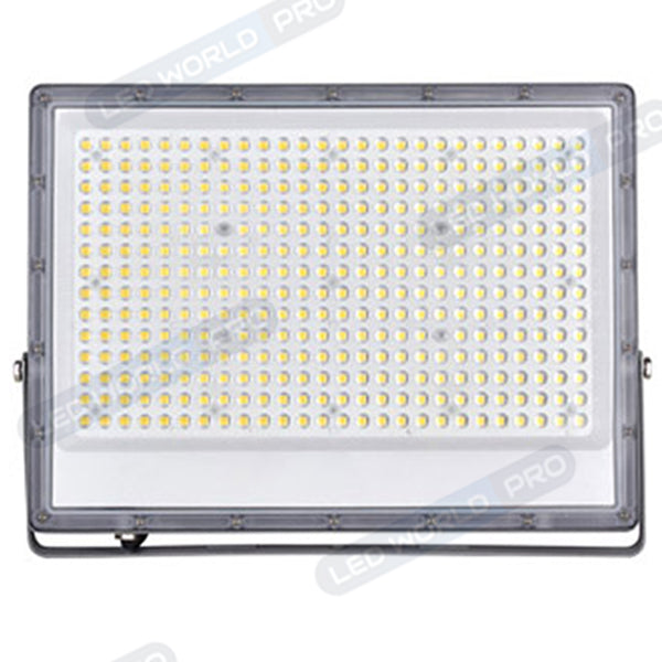 Projecteur LED filaire - Série PERLE V2 - 400 Watts - 48 000 Lumens - 120 Lumens/Watt - Angle 90° - IP65 - 6000K - 446 x 340 x 25 mm