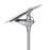 Lampe de rue solaire - Série OPIUM - 5 100 Lumens - 30 Watts - Couleur 6500K - Angle 150x70°- IP65 - Structure Aluminium - 720 x 310 x 320 mm - Tube d'insertion 76mm -Régulateur MPPT - Garantie 3 ans
