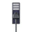 Lampe de rue solaire - Série STARSHIP ELITE - 16 000 Lumens - Angle 150x70° - IP65 - 157 x 45 x 9 cm - 3000k/4000k/6000k au choix - Structure ALUMINIUM - Tube d'insertion 76mm - Régulateur MPPT - Détecteur de mouvement - Télécommande - Garantie 3 ans