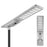 Lampe de rue solaire - Série STREET V3 - 24 000 - Lumens - 120 Watts - Structure Aluminium - Dimensions 2006 x 408 x 150 mm - Panneau solaire 150W MONOCRISTALLIN - Autonomie 12 heures - Garantie 3 ans