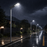 Lampe de rue solaire - Série STREET V3 -  6000 Lumens - 30 Watts - Structure Aluminium - Dimensions 828 x 408 x 150 mm - Panneau solaire 50W MONOCRISTALLIN - Autonomie 12 heures - Garantie 3 ans
