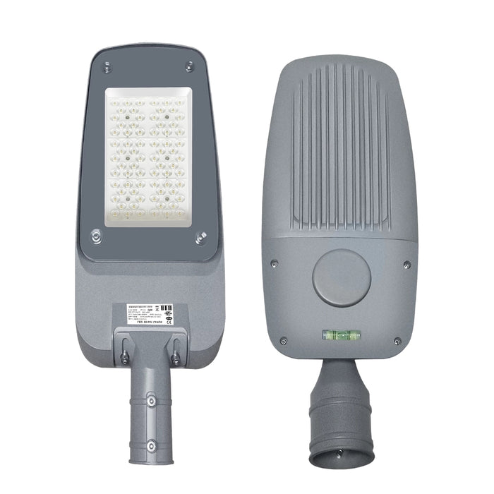 Lampadaire LED filaire - Série FLEX V4 - 60 Watts - 9000 Lumens - 150 Lumens/watt - Angle 140x70° - IP66  - 37 x 18 x 8 cm - Transformateur SOSEN - Tube d'insertion 60mm - 4000k - Garantie 5 ans