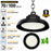 Pack de 4x Lampes industrielles UFO - Série AVENIR V2 - Puissance ajustable 70 / 100 Watts - 21 000 Lumens - 210 Lumens/Watt - Angle 90° - IP65 - IK09 - 255 x 110 mm - Dimmable 1-10V - Transformateur PHILIPS - Garantie 5 ans
