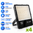 Pack de 4x Projecteurs LED filaires - Série CITY PLUS EVO V3 - 400 Watts - 68 000 Lumens - 170 Lumens/Watt - Angle 45° -  IP66 - 45 x 38 x 6 cm - Transformateur LIFUD  - 4000K/5000K au choix - Garantie 5 ans