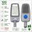 Pack 4x Lampadaires LED filaires - Série FLEX V4 EVO - 100 Watts - 16 000 Lumens - 160 Lumens/watt - Angle 140x70° - IP66  - 42 x 24 x 8 cm - Transformateur OSRAM - Tube d'insertion 60mm - Avec capteur crépusculaire - 4000k - Garantie 5 ans