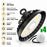 Pack de 4x Lampes industrielles UFO - Série LIGHT V3 SENSOR - Avec détecteur de mouvement - 100 Watts - 15 000 Lumens - 150 Lumens/Watt - Angle 120° - IP65 - 24 x 12 cm - Transformateur SOSEN - Dimmable 0 à 10V - 3000k/4000k/6000k - Garantie 5 ans