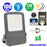Pack de 4x Projecteurs LED filaires  - Série ELITE V2 - 100 Watts - 17 000 Lumens - 170 Lumens/Watt - Angle 90° - IP66 - IK08 - 42 x 29 x 5 cm - 4000K - Couleur GRIS - Transformateur INVENTRONICS - Garantie 5 ans