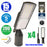 Pack de 4x Lampes de rue filaires - Série STAR200 - 15 Watts - 3000 Lumens - 200 Lumens/Watt - Angle 146° x 98° - IP66 - 5200K - 44 x 11 x 8 cm - Tube d'insertion 60mm - Lentilles en PMMA - Support ajustable - Structure en ALUMINIUM - Garantie 5 ans