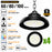 Pack de 4x Lampes industrielles UFO - Série SWITCH V2 - Puissance ajustable 60 / 80 / 100 Watts - 20 000 Lumens - 200 Lumens/Watt - Angle 90° - IP65 - IK09 - 255 x 110 mm - Dimmable 1-10V - Transformateur LIFUD - Garantie 5 ans