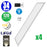 DERNIER DU STOCK : 4x Dalles LED - Dernière génération - BACKLIT - 30 x 120 cm - Série AMBITION V2 – Puissance 34 Watts - 4080 Lumens - 120 Lumens/Watt - Angle 110° - IP20 - IK02 - Transformateur LIFUD - UGR <19 - 4000K - Garantie 5 ans