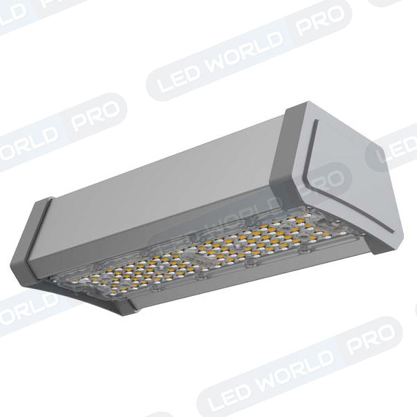 Pack de 4x Lampes industrielles linéaires - Série LINEAR ULTRA - 100 Watts - 14000 Lumens - 140 Lumens/watt - Angle 90°  - Dimmable - IP44 -  491 x 129 x 70 mm - 5000K