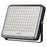 Projecteur LED solaire - Série PERFORMANCE V2 - 200 Watts - 2600 Lumens - Angle 90° - IP65 - Lampe 23 x 17 x 4 cm - Avec télécommande - Capteur crépusculaire - 6000k