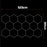 Lampe Hexagonale LED Filaire - Série HEXAGON - 570 Watts - 74 100 Lumens - 130 Lumens/Watt - Angle 150° - IP20 - 523 x 301 cm - 6500k - Avec accessoires