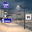 Pack lampadaire solaire complet 3/4/5/6 mètres au choix : Lampe solaire Série STARSHIP + Mât EVO - Entraxe des trous 200mm - Noir