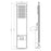 Lampe de rue solaire - Série HORIZON - 24 000 Lumens - 150 Watts - Couleur 6500K - Angle 150x70° - IP65 - Structure Aluminium - 1904 x 497 x 115 mm - Tube d'insertion 76mm - Régulateur MPPT - Garantie 3 ans