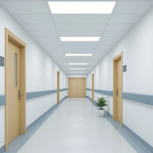 Pack de 6x Dalles LED - Dernière génération - BACKLIT - 60 x 120 cm - Série AMBITION L150 – 45 Watts - 6750 Lumens - 150 Lumens/Watt - Angle 120° - IP41 - UGR <22 - 4000k/5000k/6000k - Garantie 5 ans