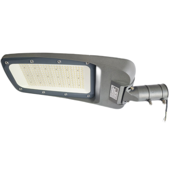 Lampadaire LED filaire - Série FLEX V4 - 200 Watts - 34 000 Lumens - 170 Lumens/watt - Angle 140x70° - IP66  - 60 x 28 x 8 cm - Transformateur OSRAM - Tube d'insertion 60mm - 4000k - Garantie 5 ans