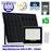 Pack de 5x Projecteurs LED solaires - Série SECURITY ULTRA - 400 Watts - 2000 Lumens - Angle 120° - IP65 - Lampe 28 x 25 x 5 cm - Panneau solaire MONOCRISTALLIN 42 x 33 x 3 cm - Télécommande - 6500k - Mode de détection sans veille (0-100% - 1 minute)
