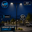Pack lampadaire solaire complet double tête 3/4/5/6 mètres au choix : 2x Lampes solaires - Série STREET EVO V2 CCT + Mât STANDARD V1 EVO + Adaptateur double tête de mât + 2x Adaptateurs ajustables 80/50mm