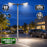 Pack lampadaire filaire complet double tête 3/4/5/6 mètres au choix : 2x Lampadaires LED filaires Série FLEX V4 EVO - Avec capteur crépusculaire + Mât STANDARD V4 EVO - Entraxe des trous 200mm - Noir / Gris + Adaptateur en ligne ou perpendiculaire