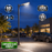 Pack lampadaire filaire complet 3/4/5/6 mètres au choix : Lampadaire LED filaire Série FLEX V4 + Mât STANDARD V4 EVO - Entraxe des trous 200mm - Noir ou Gris